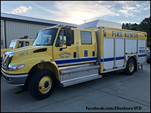Ellenboro VFD recently took delivery on a new (to them)truck.
